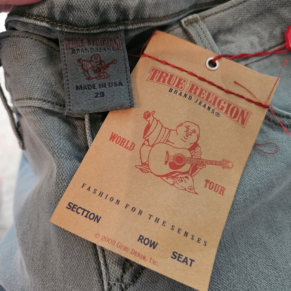 True Religion Becky Lonestar Low Rise Jeans In 29 NWT - Picture 7 of 9